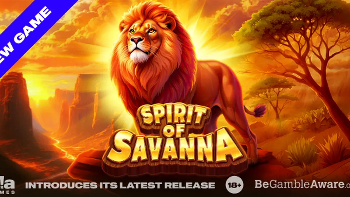 Pemandangan savana yang memukau dalam permainan slot Spirit of Savanna