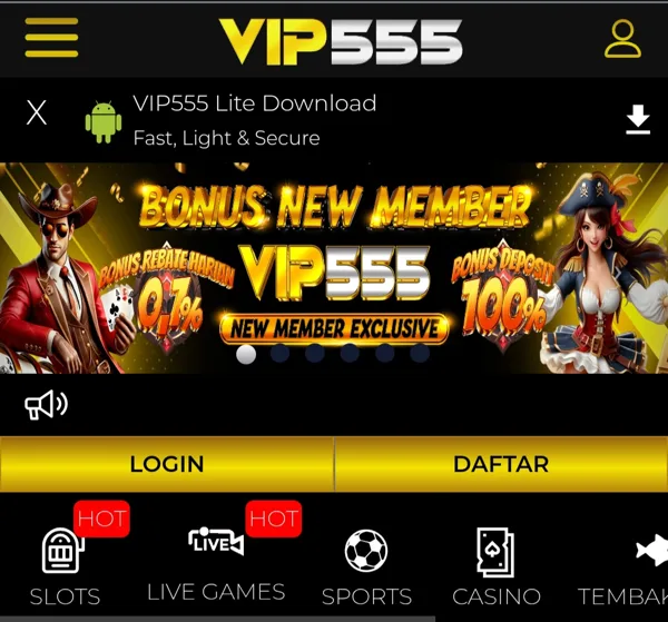 VIP555 WD Cepat DANA OVO GoPay